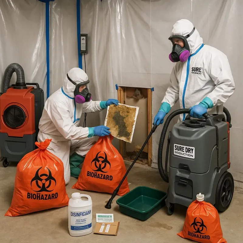 Contaminated Water Handling Protocols process in Jackson, SC